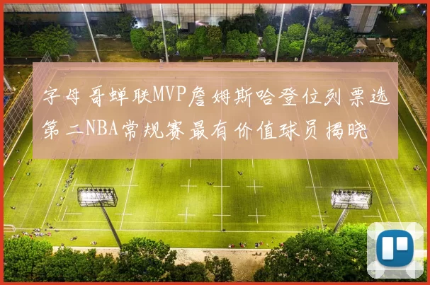 字母哥蝉联MVP詹姆斯哈登位列票选第二NBA常规赛最有价值球员揭晓